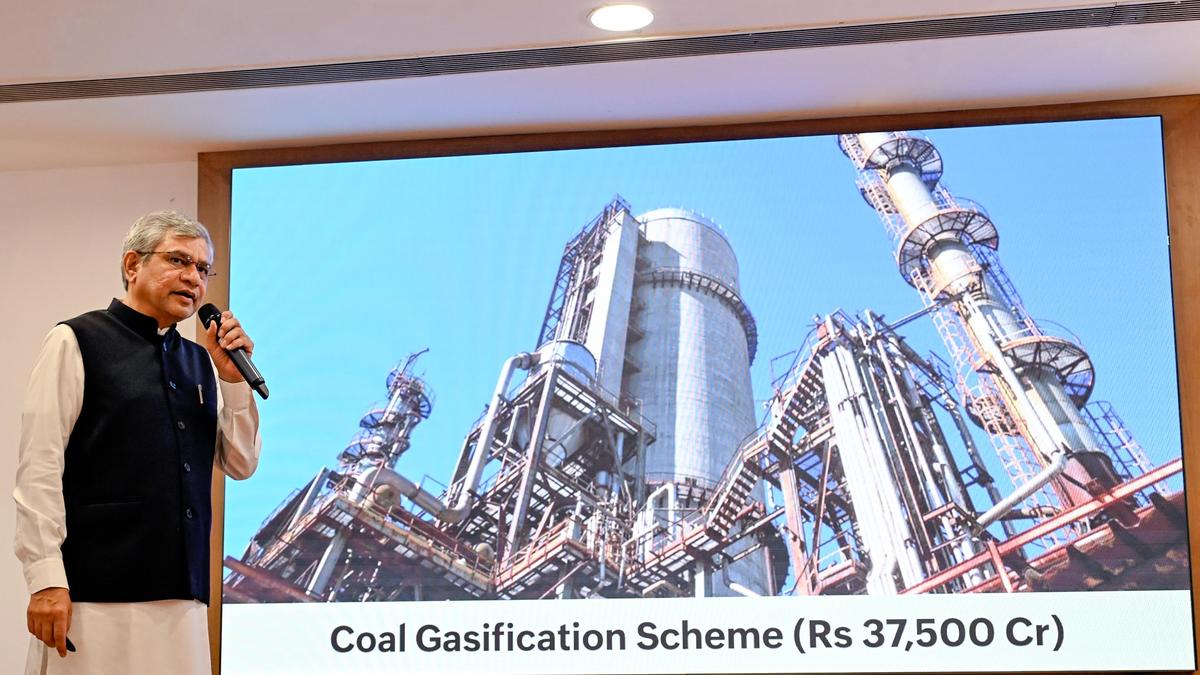 Cabinet approves ₹37,500 crore package to boost coal gasification