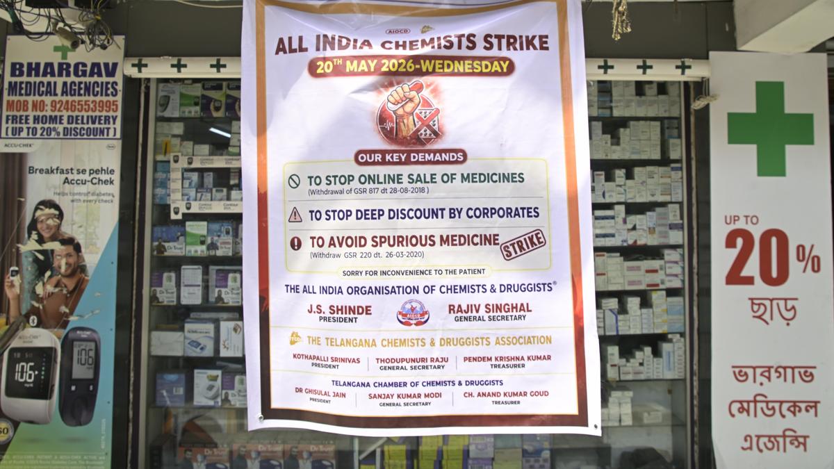 One-day nationwide chemists’ strike begins on mixed note