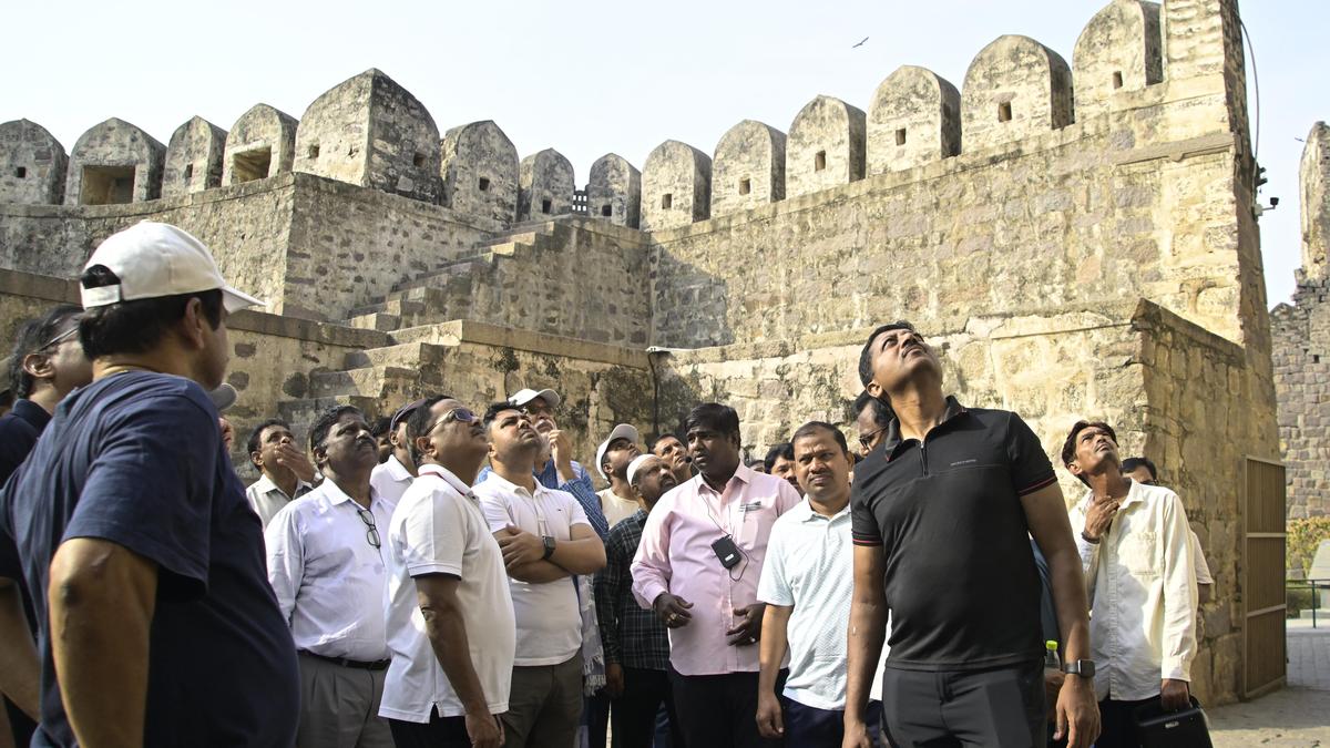 Heritage walk traces Hyderabad’s legacy from Khazana Building to Golconda Fort