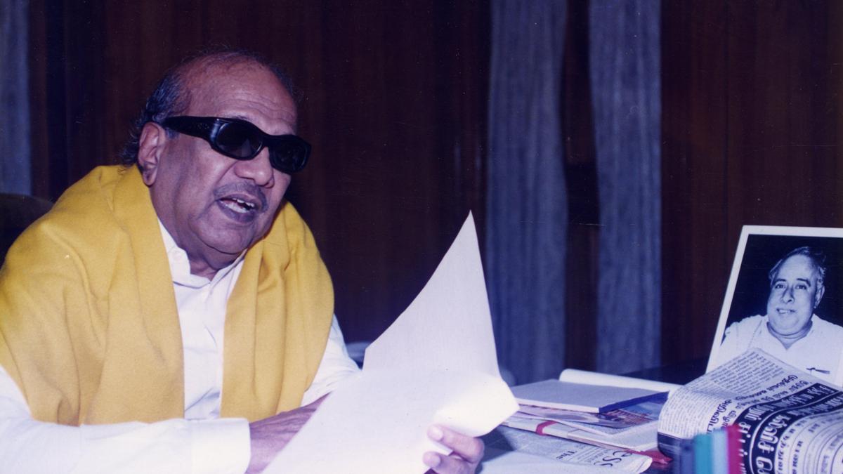 How Karunanidhi successfully headed a minority government for five years