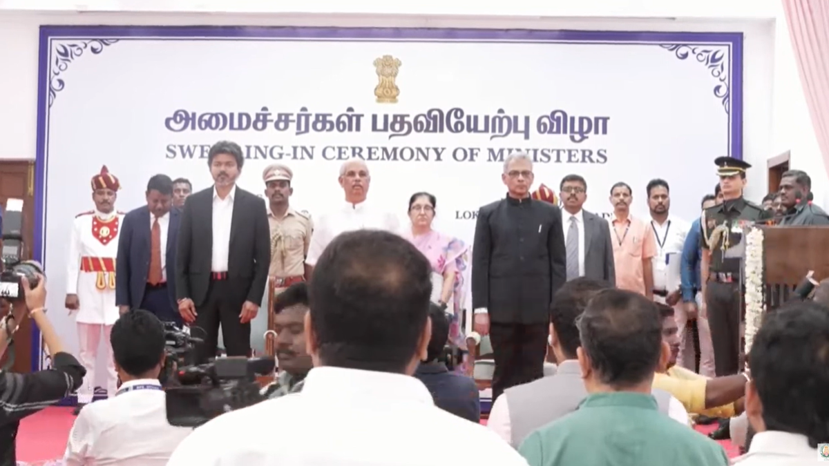 T.N. Cabinet expansion LIVE: 23 Ministers take oath; Congress joins Vijay-led Cabinet