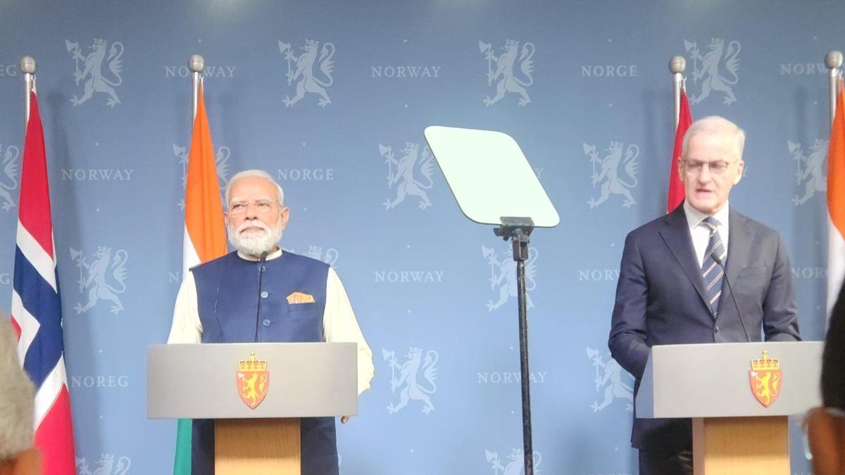 PM Modi in Norway: PM Modi thanks Norway for standing with India on terrorism