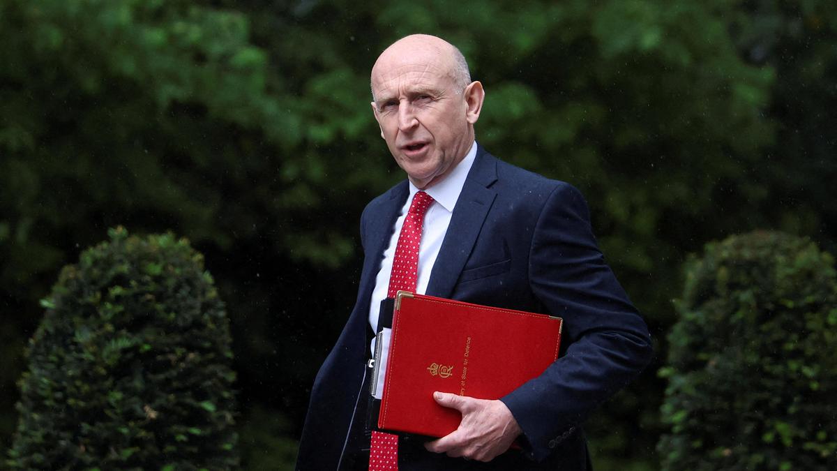 U.K. Defence Secretary John Healey quits over low funding