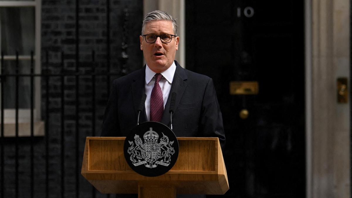 Keir Starmer announces his resignation as U.K. Prime Minister
