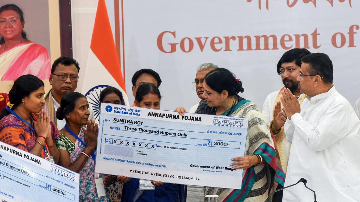 West Bengal government rolls out benefits to 28 lakh women under Annapurna Yojana
