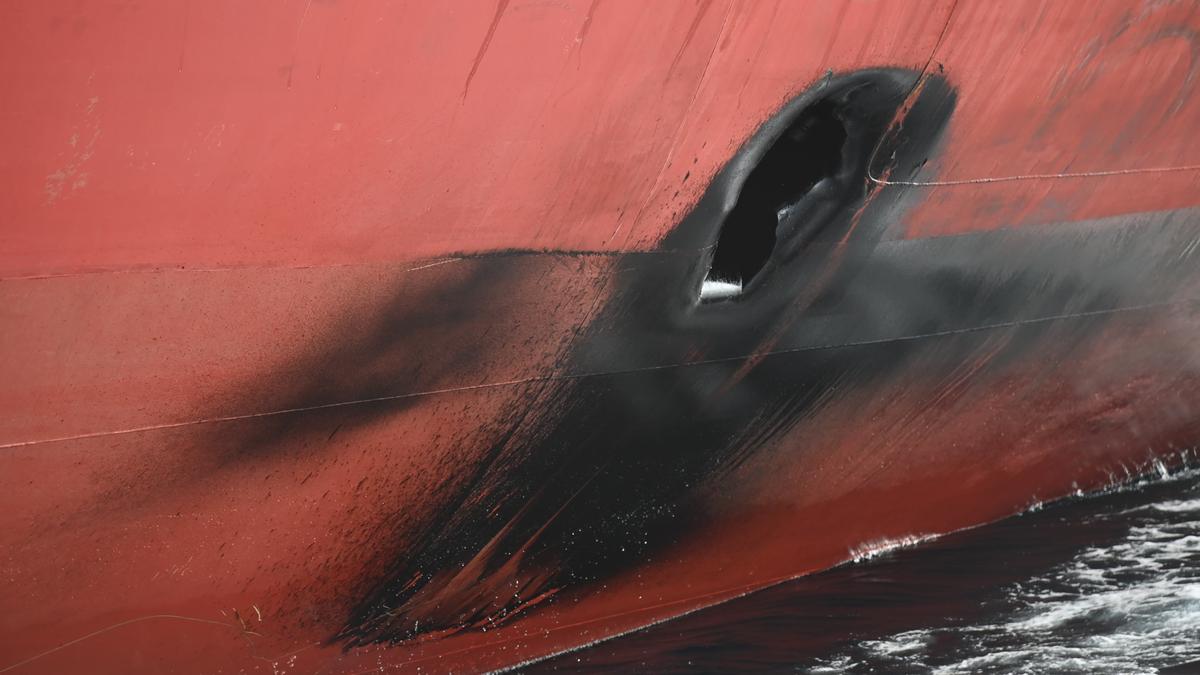Indian Navy safely recovers unexploded missile warhead from oil tanker bound for Kochi