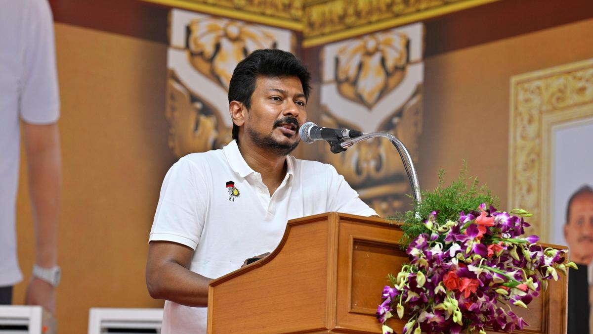 Udhayanidhi Stalin hits out at TVK, terms MLA resignations ‘a betrayal of the people’