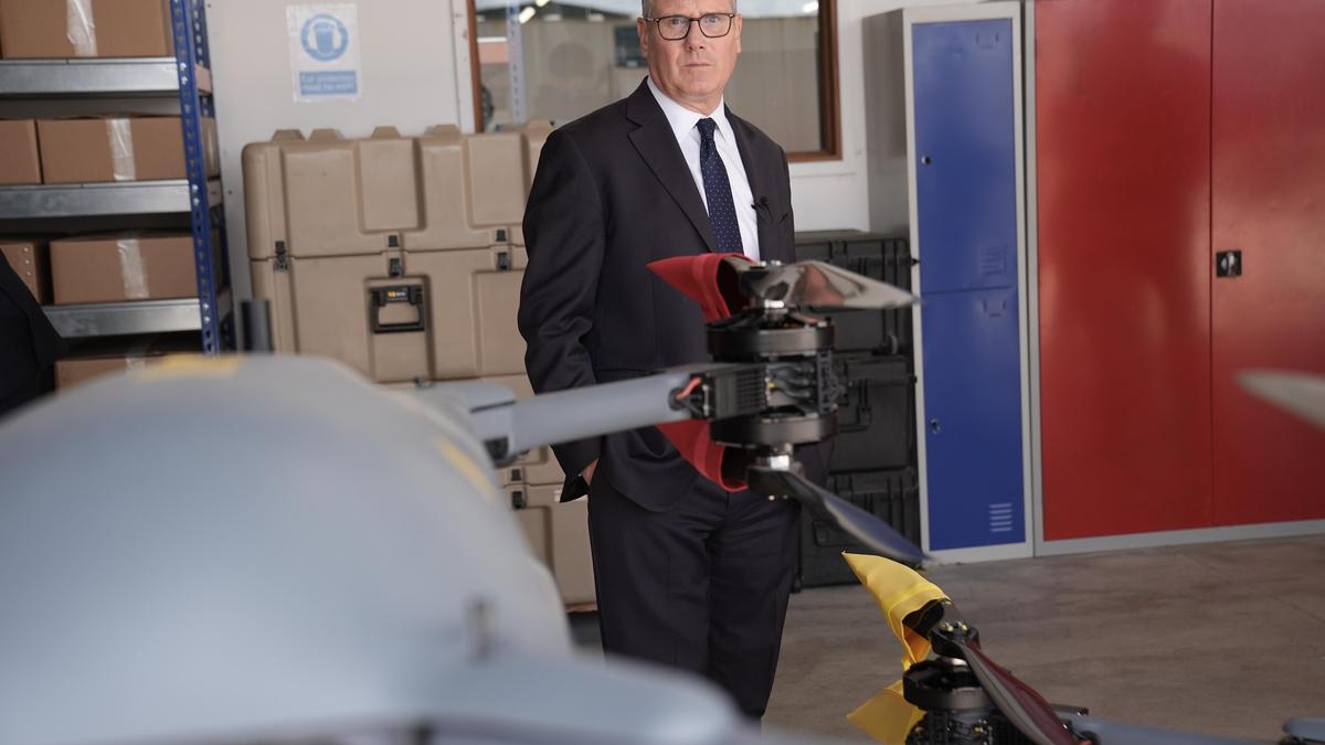 U.K. PM Starmer unveils defence funds to boost drone warfare capabilities