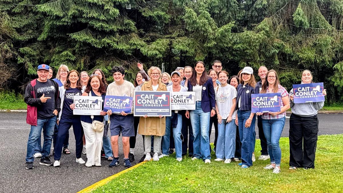 Cait Conley wins Democratic primary to take on Republican Congressman Mike Lawler in New York