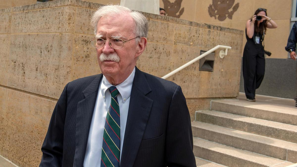 Trump adviser-turned-critic John Bolton pleads guilty to mishandling classified documents