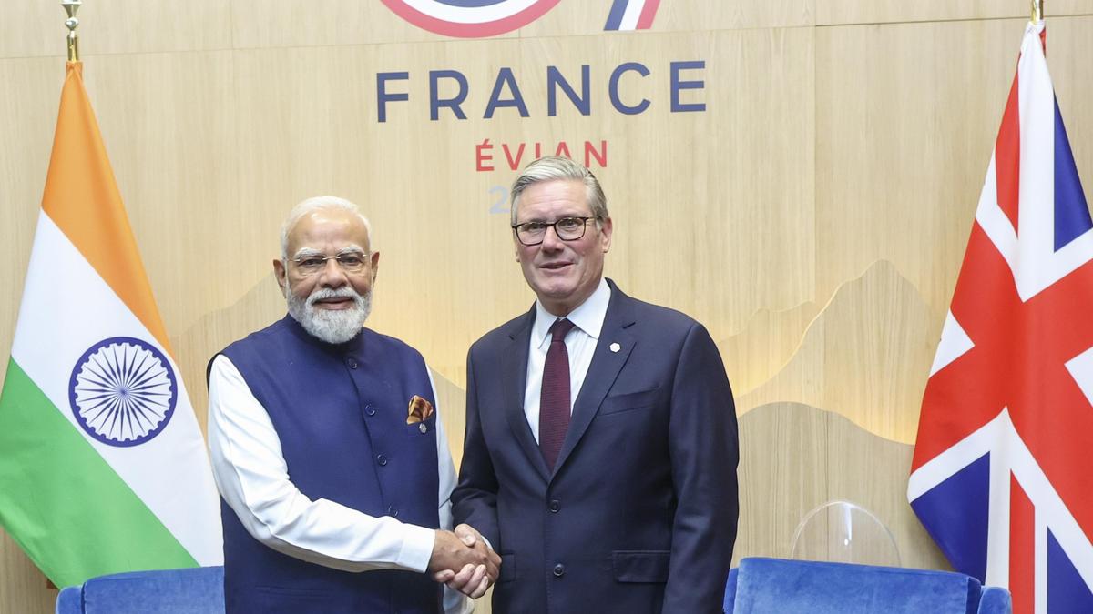 PM Modi holds bilateral talks with leaders of U.K., UAE on the sidelines of G7 Summit