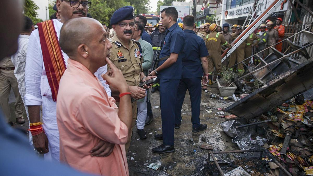 15 die in Lucknow building fire, victims mostly students; three building owners arrested