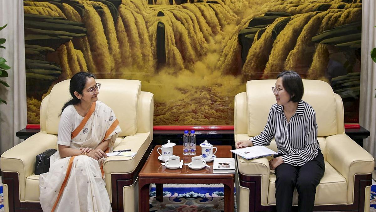Indian diplomats meet officials of China’s Xinhua news agency