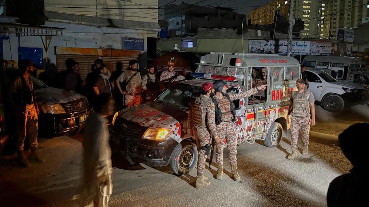 Terrorists storm paramilitary compound in Pakistan’s Karachi; four personnel killed
