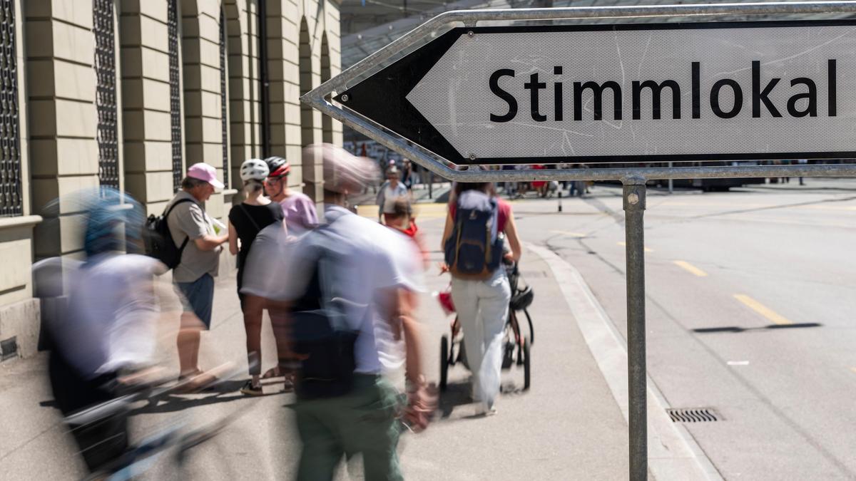 Early results show Swiss voters reject right-wing’s bid to cap population at 10 million