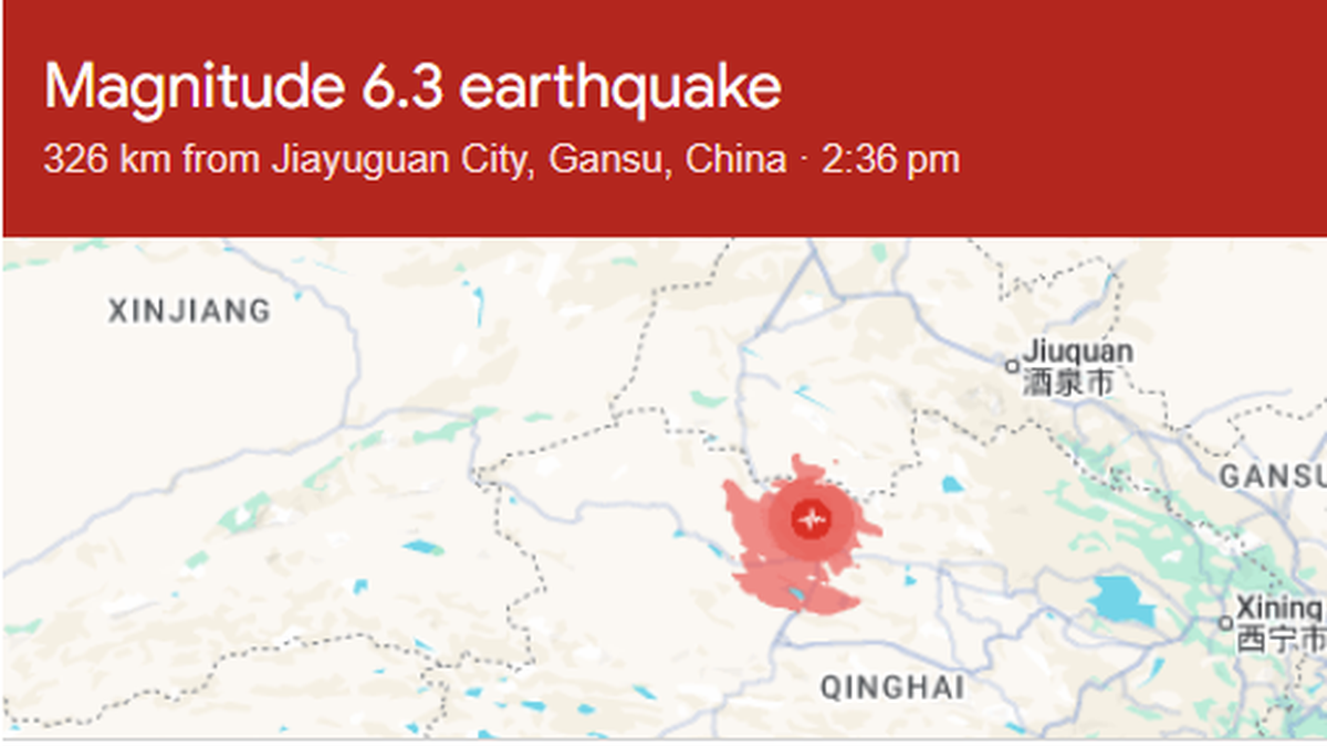 At least one killed, four injured as 6.3-magnitude earthquake hits northwestern China