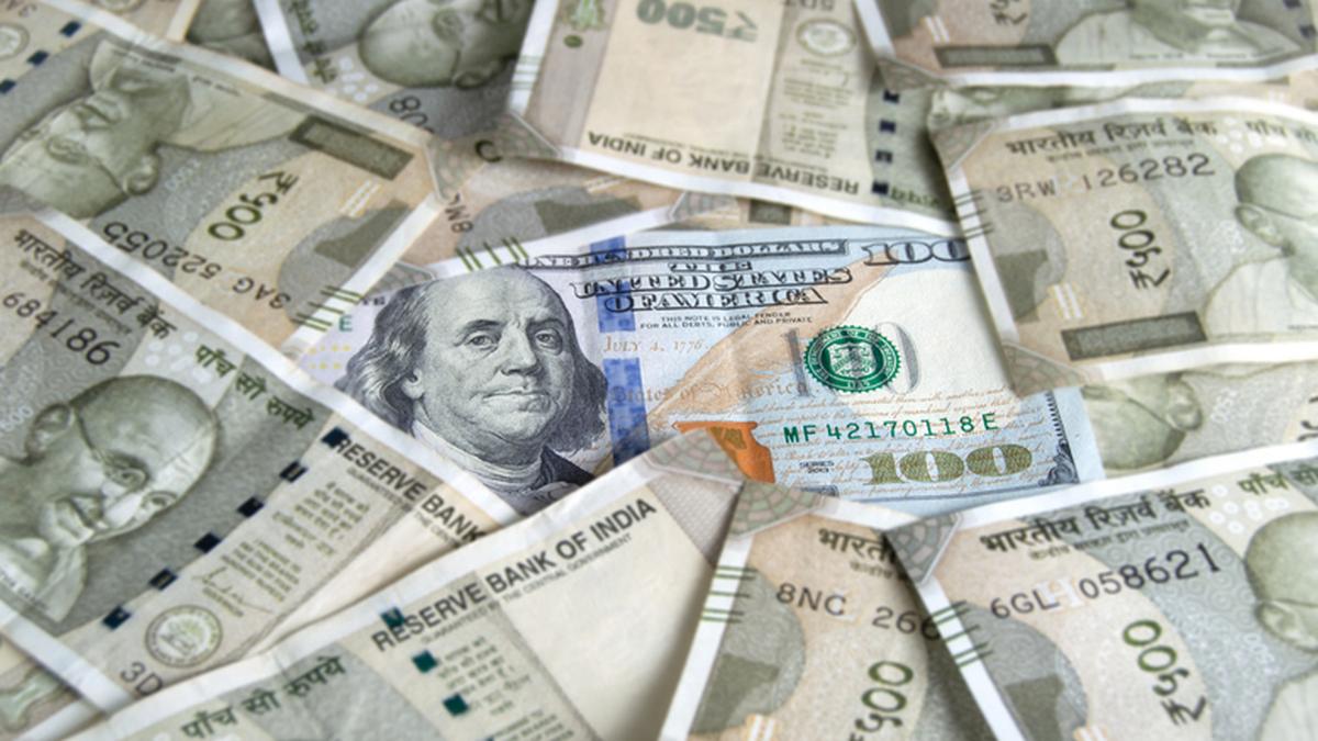Rupee rises 10 paise to close at 94.50 against U.S. dollar