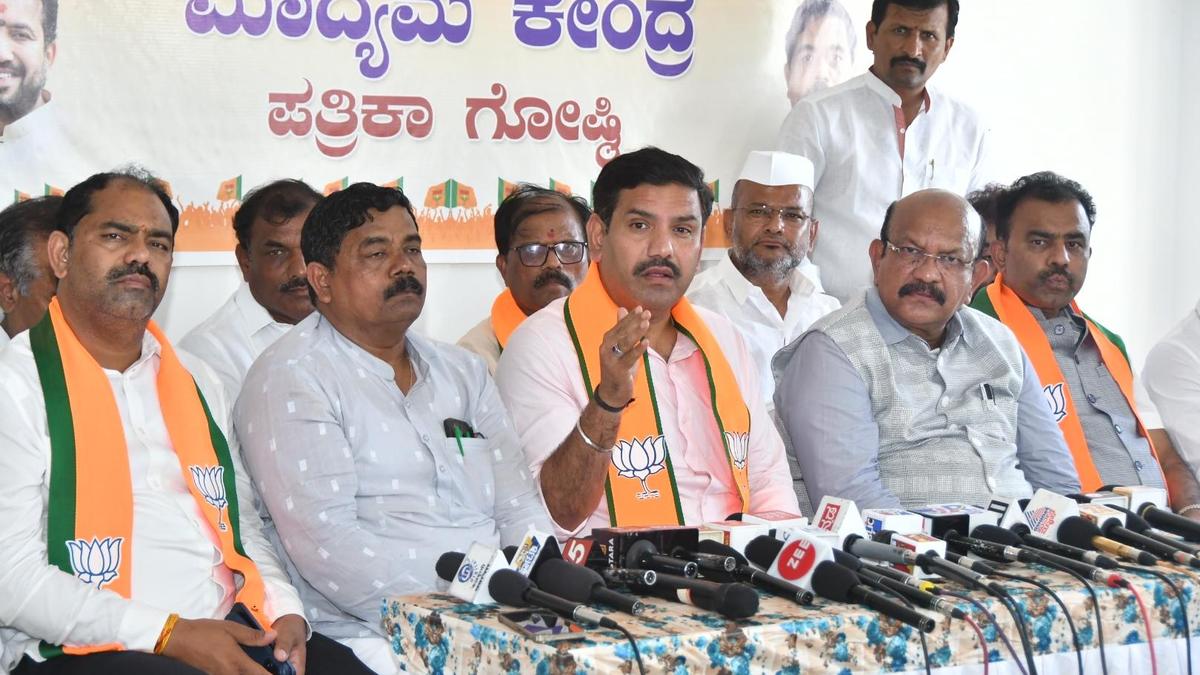 Vijayendra accuses Congress-led govt. of neglecting farmers, pursuing real estate interests