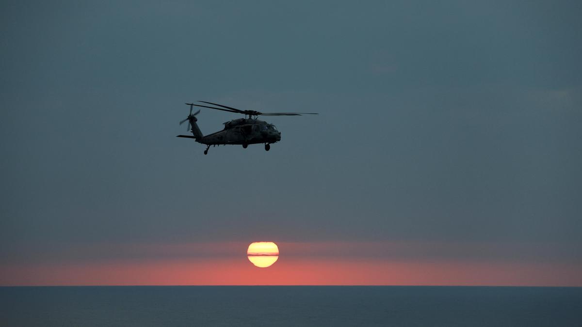 One more U.S. made anti-submarine helicopter delivered to the Indian Navy