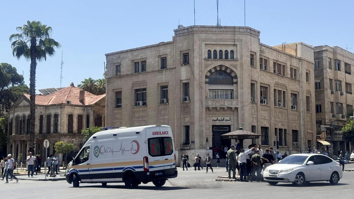 At least 18 injured in explosions in Damascus during French President Macron’s visit