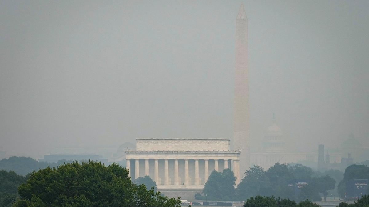 Trump threatens to increase Canada tariffs over wildfire smoke pollution