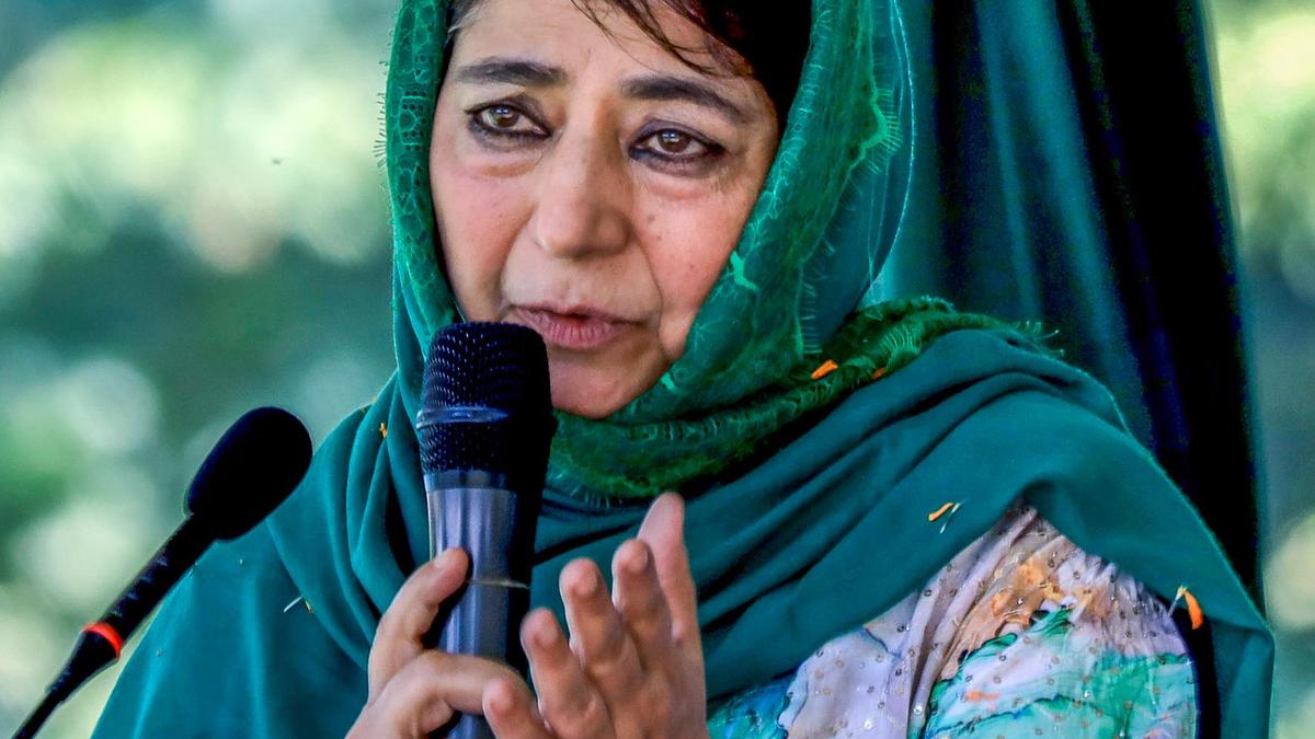 PDP expresses concern over ‘atmosphere of fear’, ‘July 13 Martyrs’ Day curbs’ in J&K