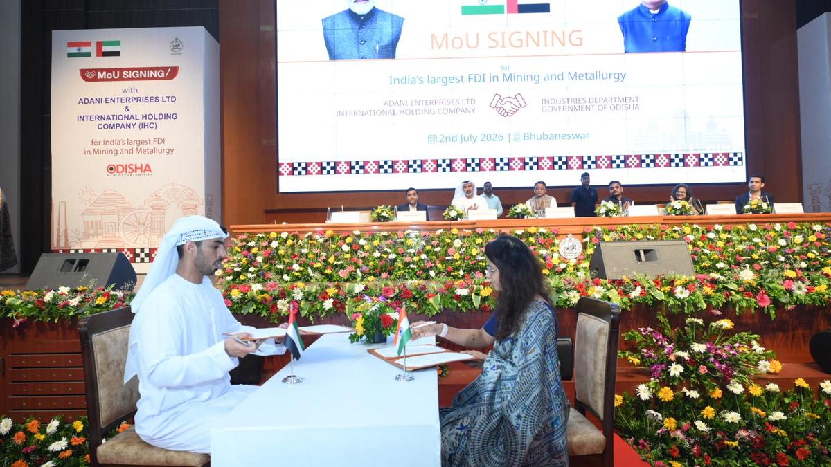 Adani Enterprises, UAE’s IHC to invest ₹1.08 lakh crore in Odisha aluminium project