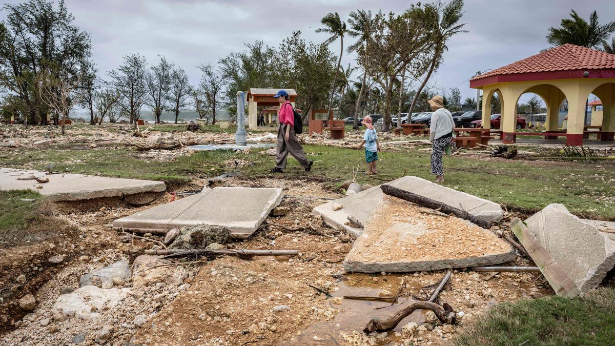 Thousands without power in U.S. Pacific islands after super typhoon