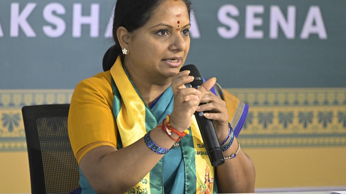 Kavitha’s Telangana Rakshana Sena defends party name, seeks personal hearing before ECI
