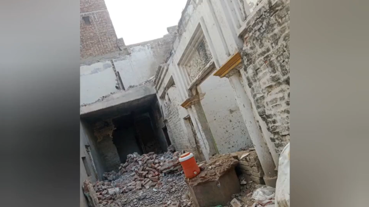 Historic gurdwara demolished in Pakistan’s Punjab, Sikh community protests