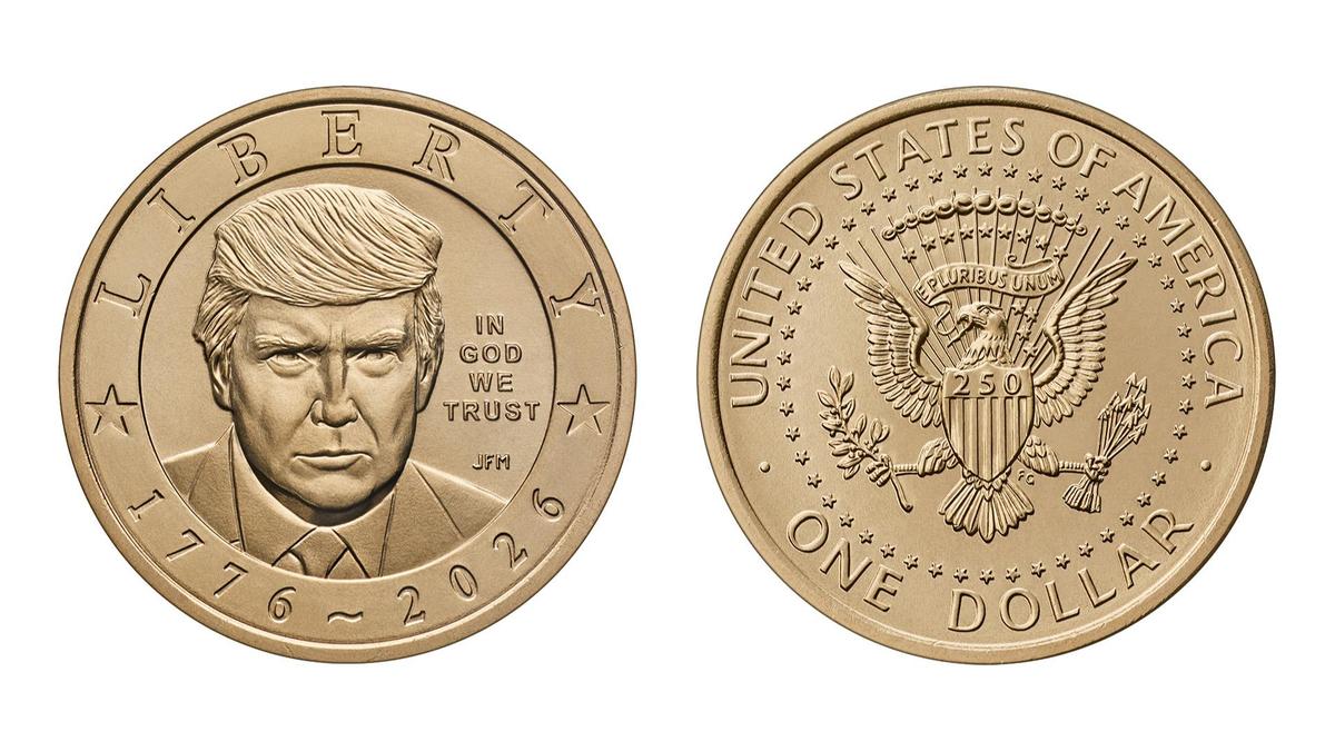 U.S. Mint will produce $1 coin with Trump’s image, Treasury Secretary says