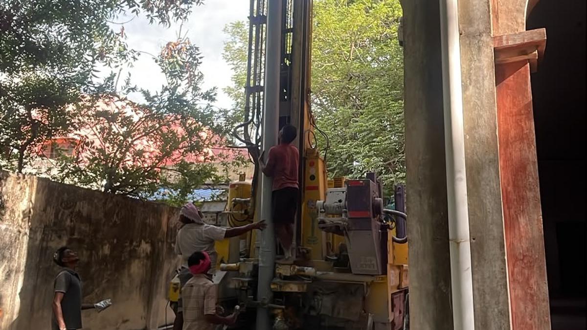 PWD installs additional borewell in Walajah court after water crisis disrupts proceedings