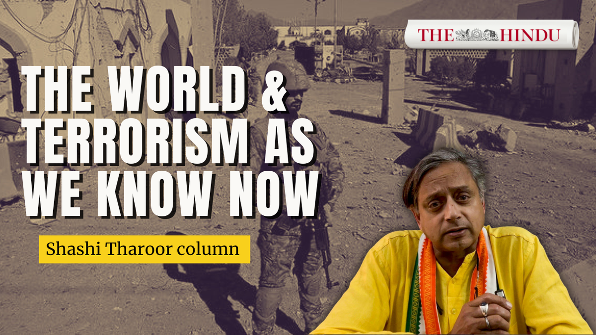 Watch: Shashi Tharoor column: Terror attacks may have dropped, but the world is becoming ‘unevenly unsafe’