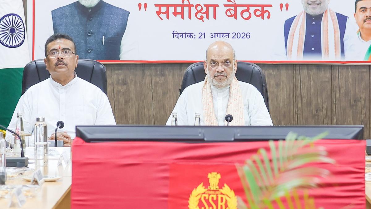 Amit Shah meets hill leaders to discuss ‘permanent political solution’ for Darjeeling