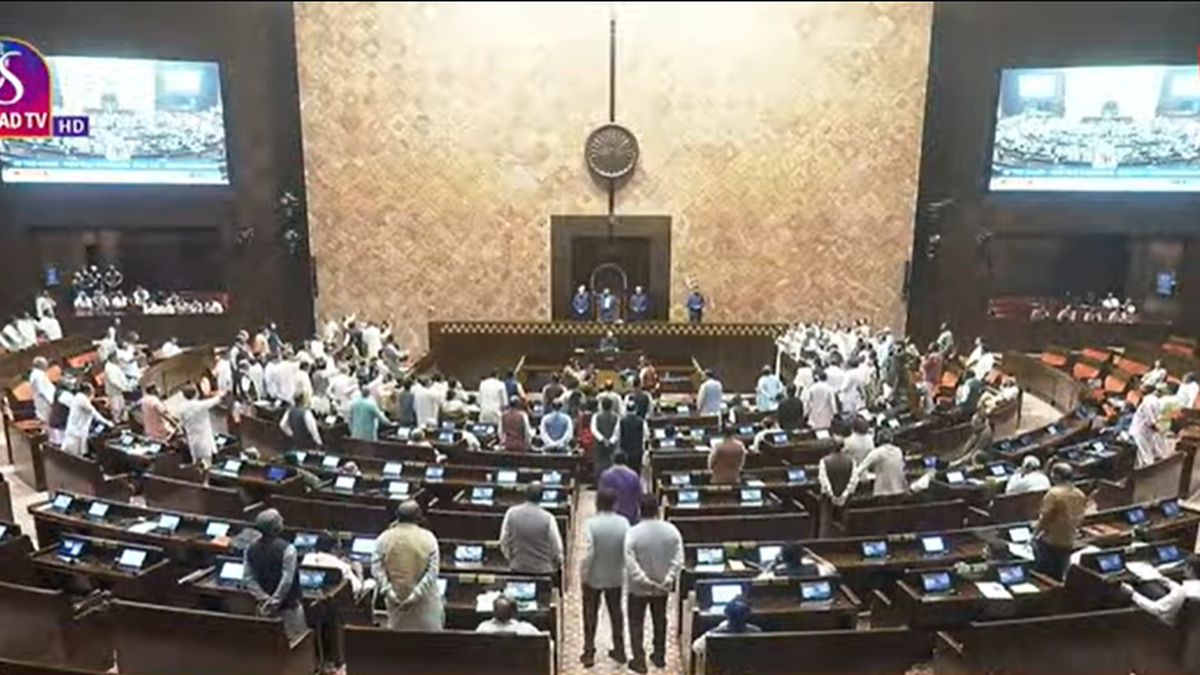 Parliament Monsoon Session Day 12 LIVE: RS adjourned till 2 p.m. amid massive sloganeering by Opposition on Ram Temple donation theft issue
