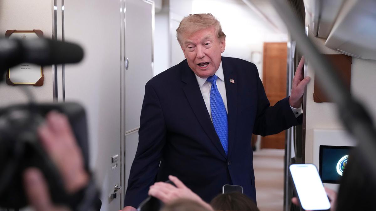 West Asia LIVE: Trump says Iran talks to take place today, sets no deadline for deal
