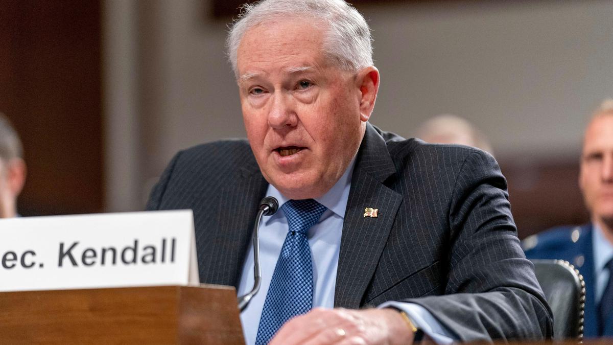 Pentagon revokes former Air Force Secretary Frank Kendall’s access to classified information