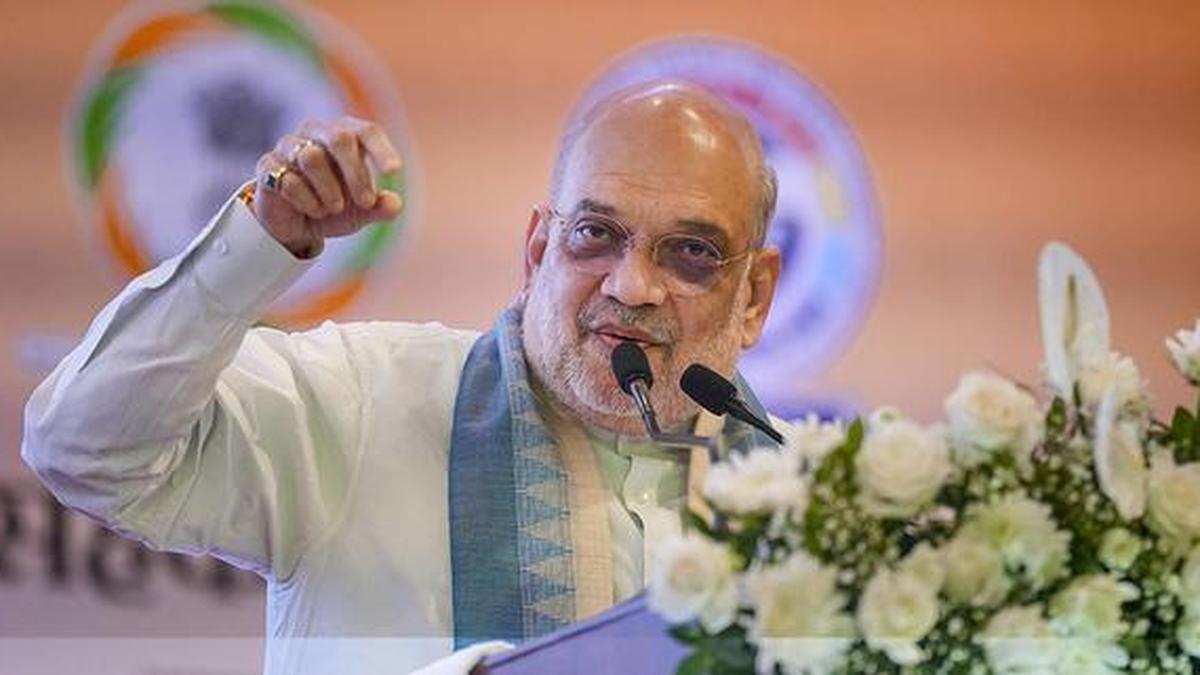 Congress should apologise for insulting Vande Mataram on Independence Day: Amit Shah